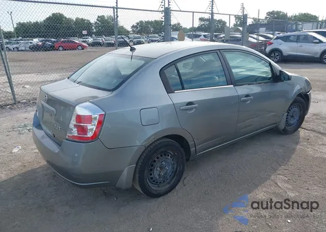 2008 Nissan Sentra 2.0S из США, поврежденный, VIN 3N1AB61E38L690369
